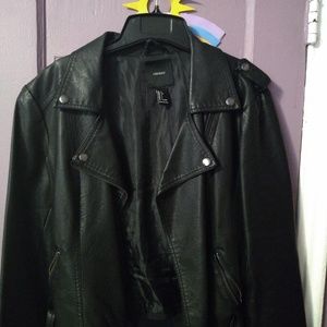 Pleather jacket